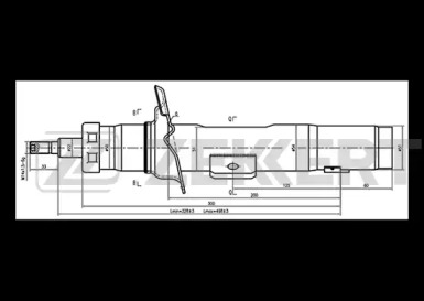 Амортизатор ZEKKERT SO-4212