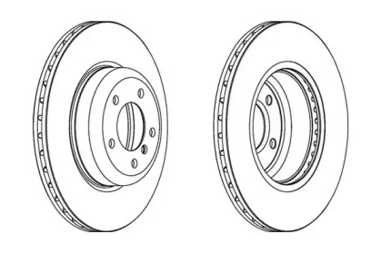 Тормозной диск JURID 563082JC-1