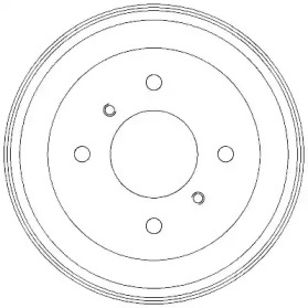 Тормозный барабан JURID 329266J