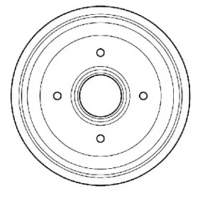 Тормозный барабан JURID 329701J
