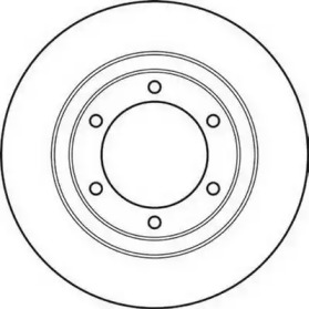 Тормозной диск JURID 561032JC