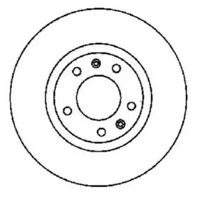 Тормозной диск JURID 561593JC