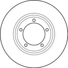 Тормозной диск JURID 561629JC