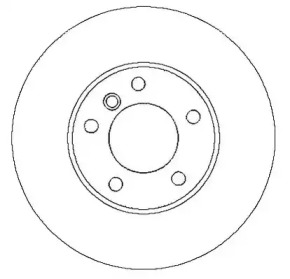 Тормозной диск JURID 562200JC