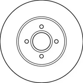 Тормозной диск JURID 562206JC