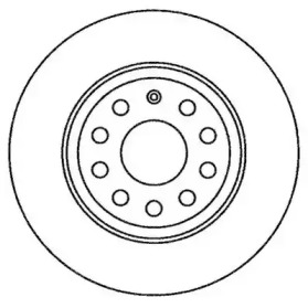 Тормозной диск JURID 562258JC