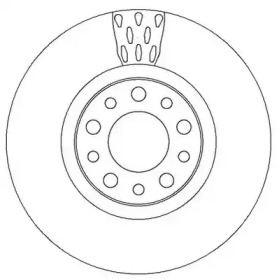 Тормозной диск JURID 562299JC