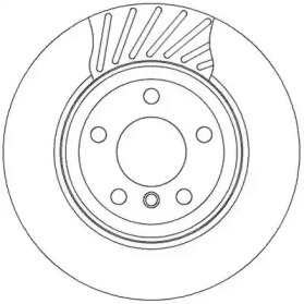 Тормозной диск JURID 562327JC