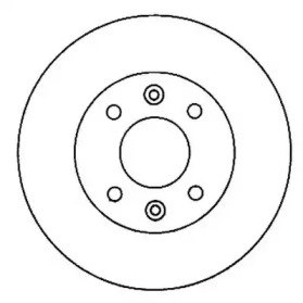 Тормозной диск JURID 561255J