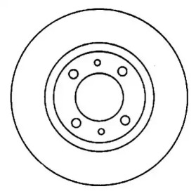 Тормозной диск JURID 561327J