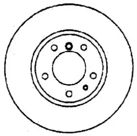 Тормозной диск JURID 561525J