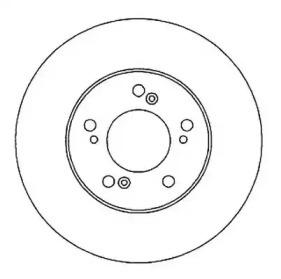 Тормозной диск JURID 561814J