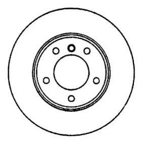 Тормозной диск JURID 561965J