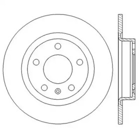 Тормозной диск JURID 562580JC