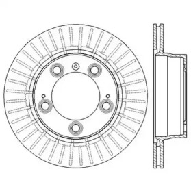 Тормозной диск JURID 562584JC