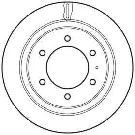 Тормозной диск JURID 562665JC