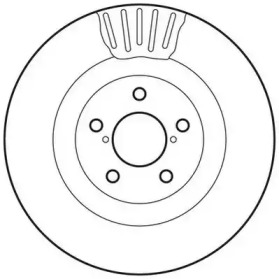 Тормозной диск JURID 562677JC