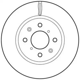 Тормозной диск JURID 562694JC