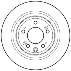 Тормозной диск JURID 562697JC