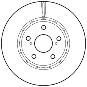 Тормозной диск JURID 562729JC