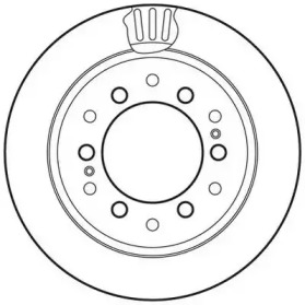 Тормозной диск JURID 562738JC