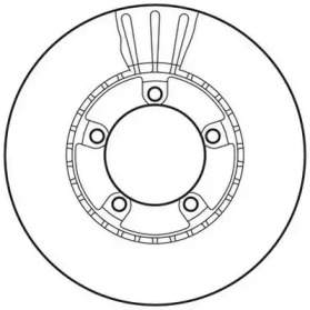 Тормозной диск JURID 562747JC