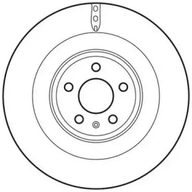 Тормозной диск JURID 562767JC