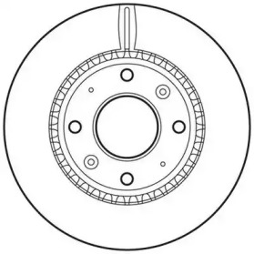 Тормозной диск JURID 562794JC