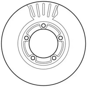 Тормозной диск JURID 562800JC