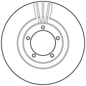 Тормозной диск JURID 562821JC