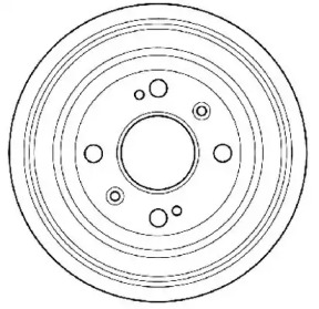 Тормозный барабан JURID 329071J