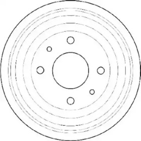 Тормозный барабан JURID 329175J