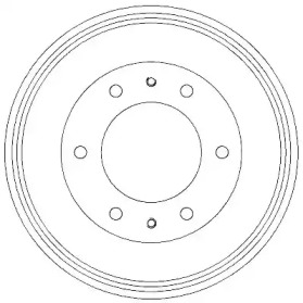 Тормозный барабан JURID 329269J