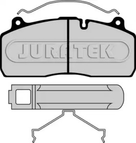 Комплект тормозных колодок JURATEK JCP1016