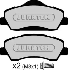 Комплект тормозных колодок JURATEK JCP4491