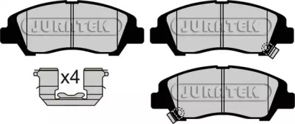 Комплект тормозных колодок JURATEK JCP8115