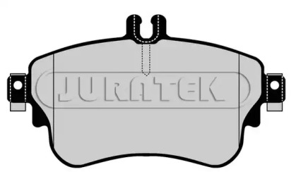 Комплект тормозных колодок JURATEK JCP8135