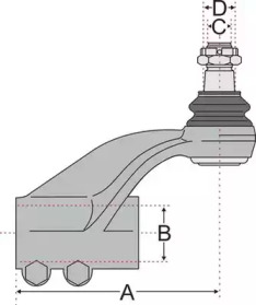 Шарнир JURATEK JSS2407