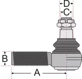 Шарнир JURATEK JSS2403