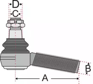 Шарнир JURATEK JSS2302