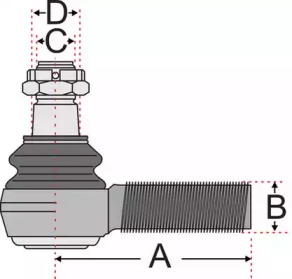 Шарнир JURATEK JSS2713