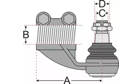 Шарнир JURATEK JSS2703R