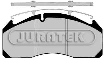 Комплект тормозных колодок JURATEK JCP1388