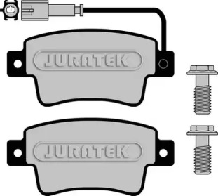 Комплект тормозных колодок JURATEK JCP8032