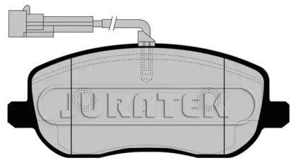 Комплект тормозных колодок JURATEK JCP1787