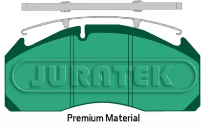 Комплект тормозных колодок JURATEK JCP2388