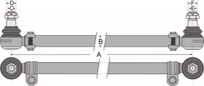 Штанга - тяга JURATEK JSS1728A