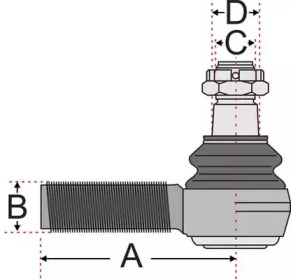 Шарнир JURATEK JSS2122A