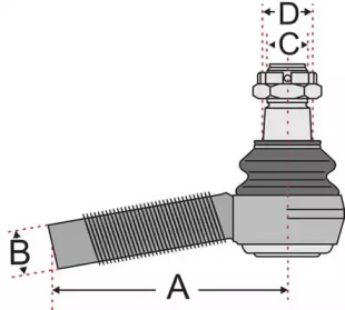 Шарнир JURATEK JSS2135A