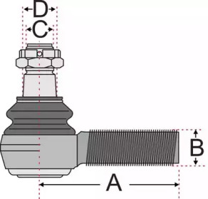 Шарнир JURATEK JSS2404A